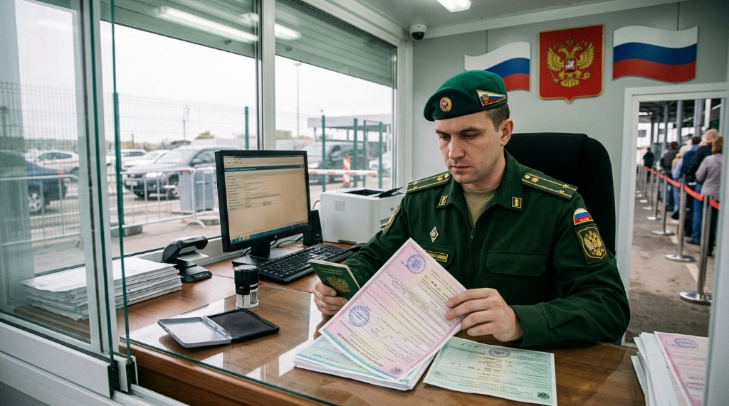 ОСАГО для иностранных авто: цена и документы на границе Контроль документов и ОСАГО на границе России для иностранного авто